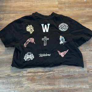 Black Darc Sport Crop T-shirt